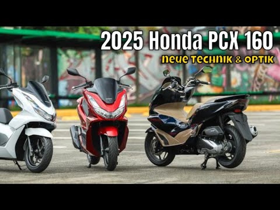 2025 Honda PCX 160: Alles über den neuen Premium-Scooter der Japaner