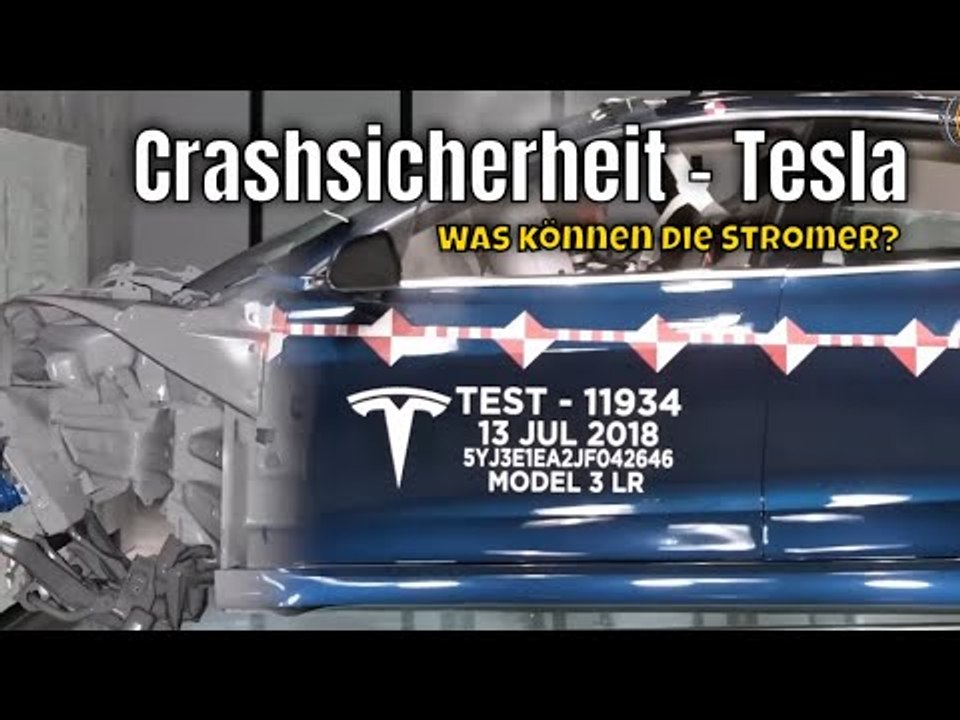 Crashsicherheit bei Tesla: Wie sicher sind die Stromer wirklich? | die Fakten (eng.)