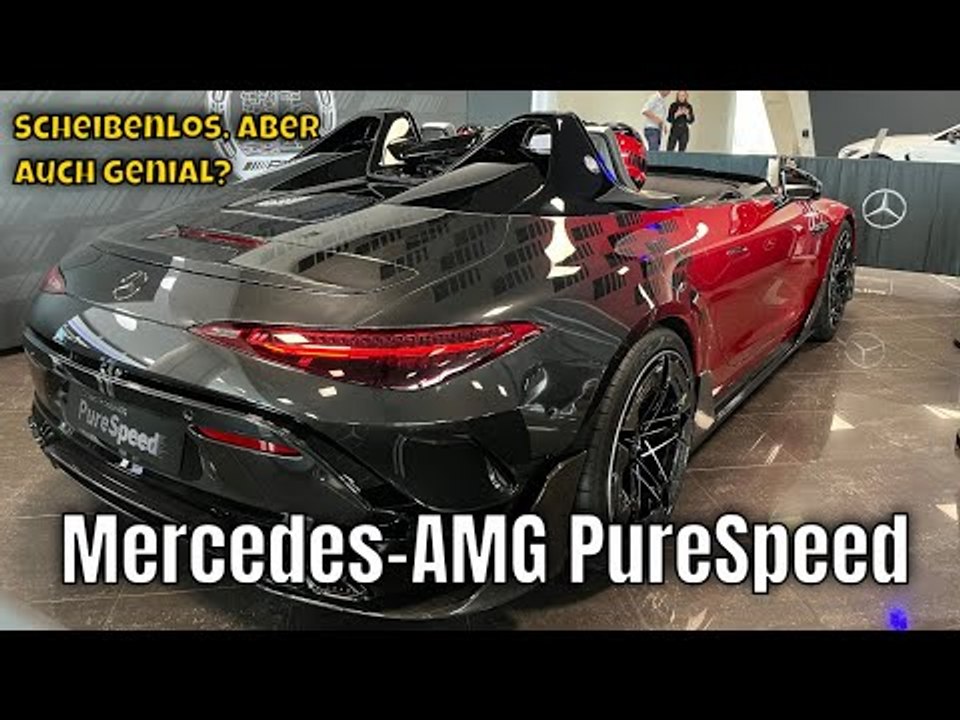 2025 Mercedes-AMG PureSpeed: Das ist der radikalste SL aller Zeiten!