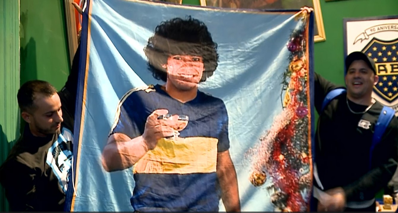 Celebración del cumpleaños de Diego Armando Maradona