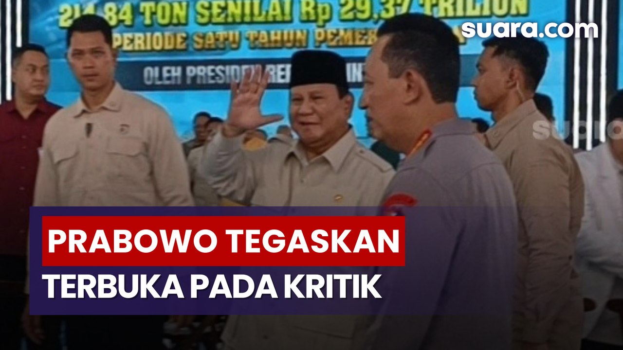 Sering Nonton Podcast, Prabowo Tegaskan Dirinya Terbuka terhadap Kritik