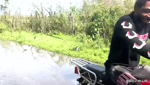 La devastazione dopo il passaggio dell'uragano Melissa