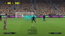 eFootball™ new tactic: shoot on teammates head to score while the opponent's lmao