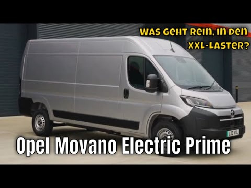 2025 Vauxhall (Opel) Movano Electric Prime L3H2: Zukunft trifft Transport | die Fakten