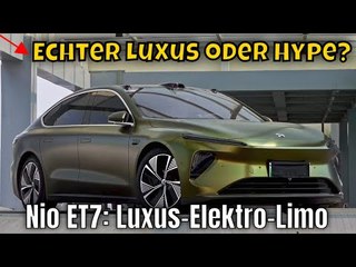2023 Nio ET7: Luxus-Elektro mit 580 km Reichweite | die Fakten