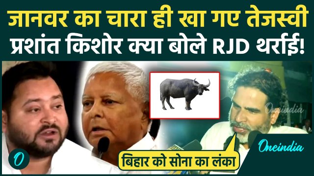 Prashant Kishor ने Tejashwi Yadav और Mahagathbandhan पर ऐसा क्या बोला, RJD का खेल बिगड़ा, चारा चोर