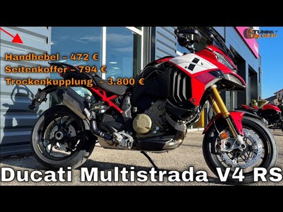 2024 Ducati Multistrada V4 RS: Zubehörpreise im Überblick – So teuer ist es wirklich