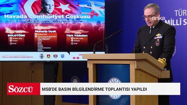 MSB'de basın bilgilendirme toplantısı yapıldı