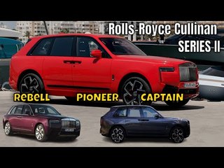 2025 Rolls-Royce Cullinan SERIES II - Black Badge Limited Editions (REBEL, CAPTAIN, PIONEER)
