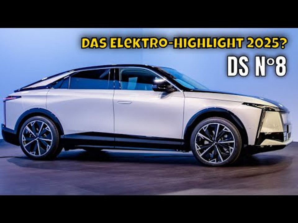 Weltpremiere: 2025 ds n°8 elektro-flaggschiff enthüllt