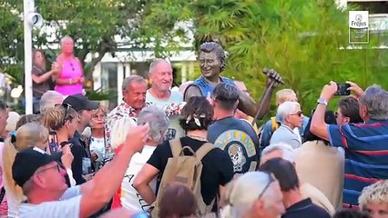 Johnny Hallyday – Inauguration de la Statue à Port-Fréjus (21 Septembre 2024)