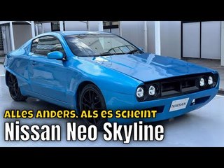 Nissan Neo Skyline: Retro-Design trifft auf moderne Technik zum Tokyo Autosalon