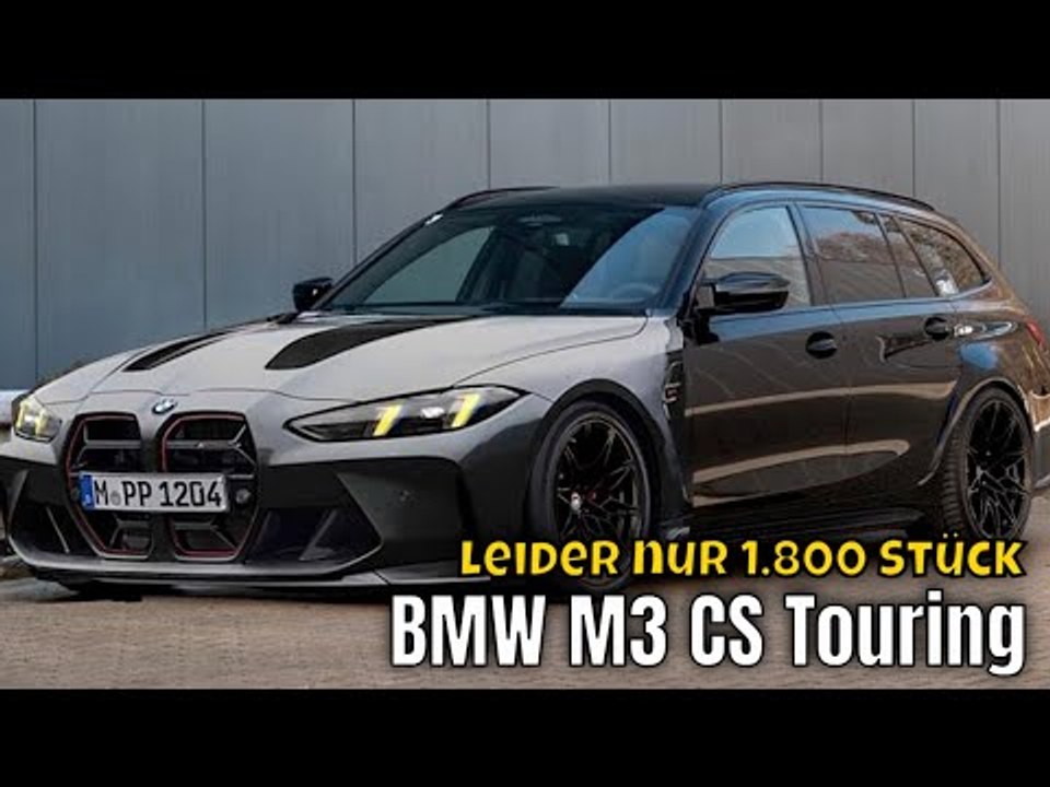2025 bmw m3 cs touring (g81): limitierte 550 ps power für echte fans!