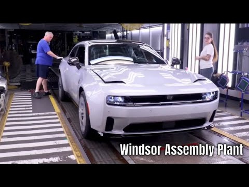 2025 dodge charger daytona: so wird die legende im windsor assembly plant gebaut