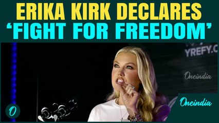 Erika Kirk’s SHOCKING Remark at ‘Turning Point USA’ Event | Calls for ‘FIGHT FOR FREEDOM’
