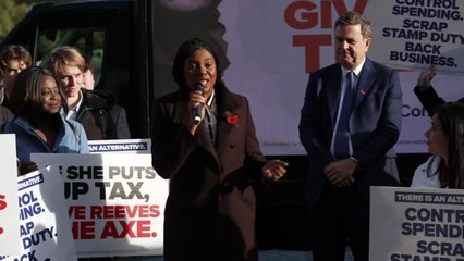 Badenoch: ‘If she puts up tax, give Reeves the axe’