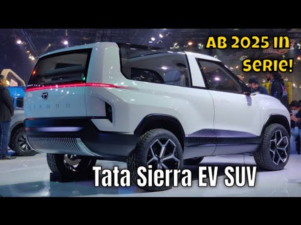 2025 Tata Sierra EV SUV: Power und Komfort auf neuem Niveau?