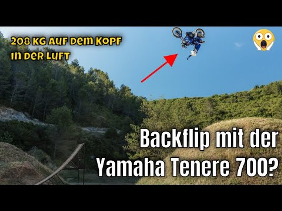 2025 Yamaha Tenere 700: Erster Backflip aller Zeiten! Wie ging das?