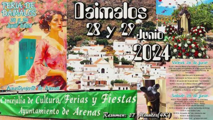 Feria de DAIMALOS. 28 y 29 de junio de 2024. Resumen 27 Minutos