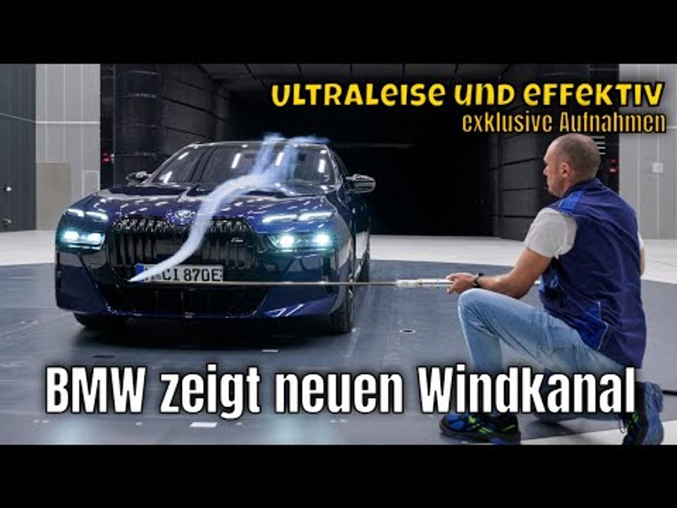 Weltrekord: BMWs neuer Windkanal Revolutioniert die Elektromobilität!