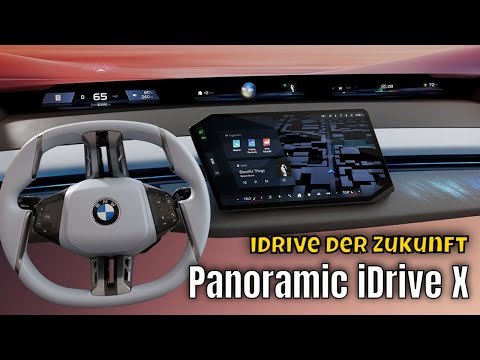 BMW Panoramic iDrive X: Das futuristische Cockpit der Neuen Klasse | iDrive mal anders