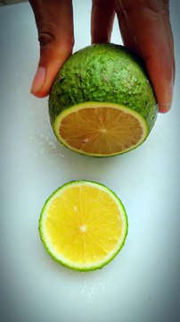 I Cut This Fresh Juicy Lemon Easily — Fruit Cutting Style