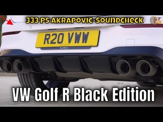 Soundcheck: VW Golf R Black Edition (2024) mit 333 PS  | weitere Fakten zum Über-R
