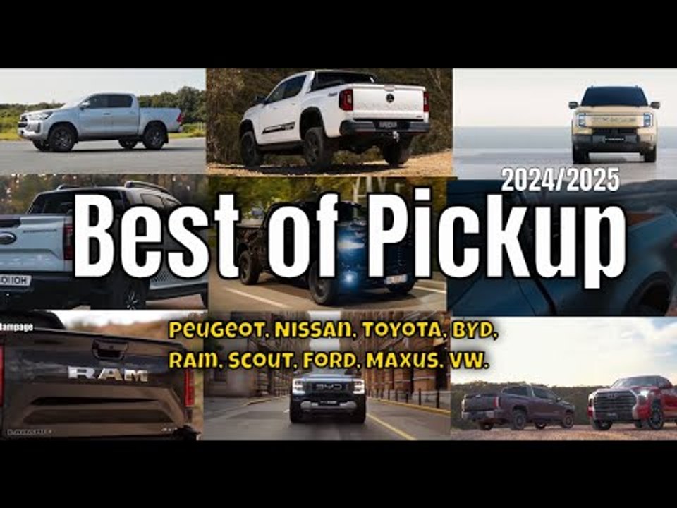 11 Pick-ups für 2024/2025 | Best of Arbeitstiere mit dem gewissen Etwas