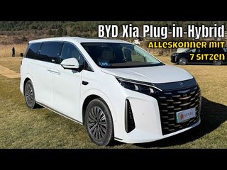 2025 BYD Xia (M9): Plug-in-Hybrid von BYD mit 1.060 km Reichweite & 7 Sitze gegen VW, Denza & Toyota