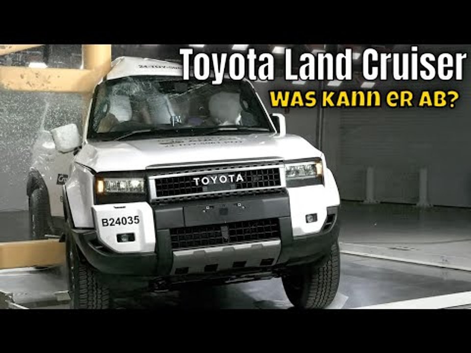2025 Toyota Land Cruiser 250 im ANCAP-Crashtest | was hält er aus?