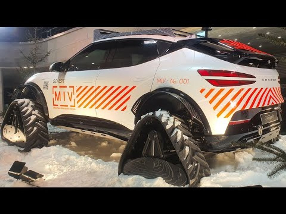 2025 Genesis GV60 MIV Concept: Das perfekte Elektro-Offroad-Rettungsfahrzeug