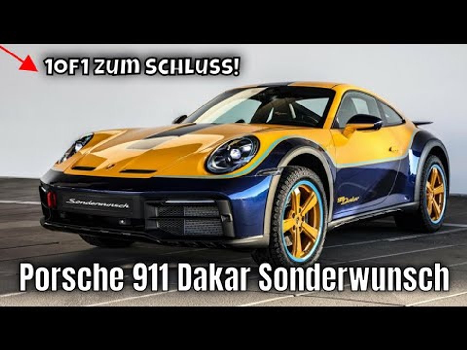 Porsche 911 Dakar 'Sonderwunsch': 1of1 Rallye-Monster für die Straße | die Fakten