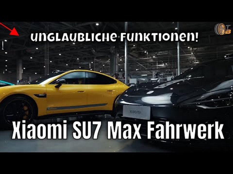 Das fahrwerk des xiaomi su7 max – 2054 ps power und hightech pur! | die fakten