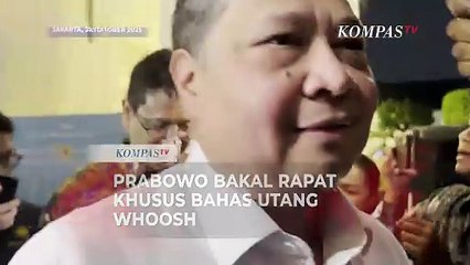 Presiden Prabowo Bakal Gelar Ratas Khusus Bahas Utang Whoosh!