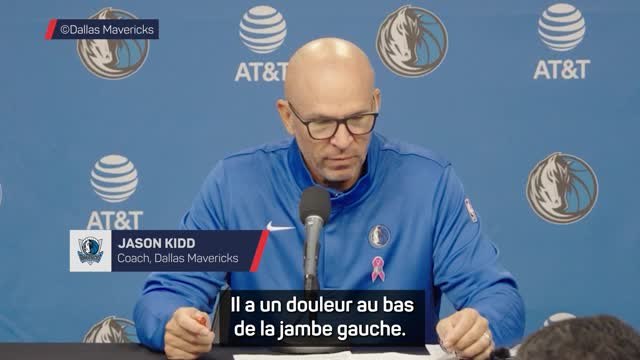 Mavericks - Kidd : Nous ne voulions prendre aucun risque avec AD