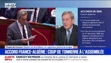 Accords France-Algérie: "On ne peut pas indéfiniment maintenir les accords de 1968", affirme Charles de Courson (député Liot)