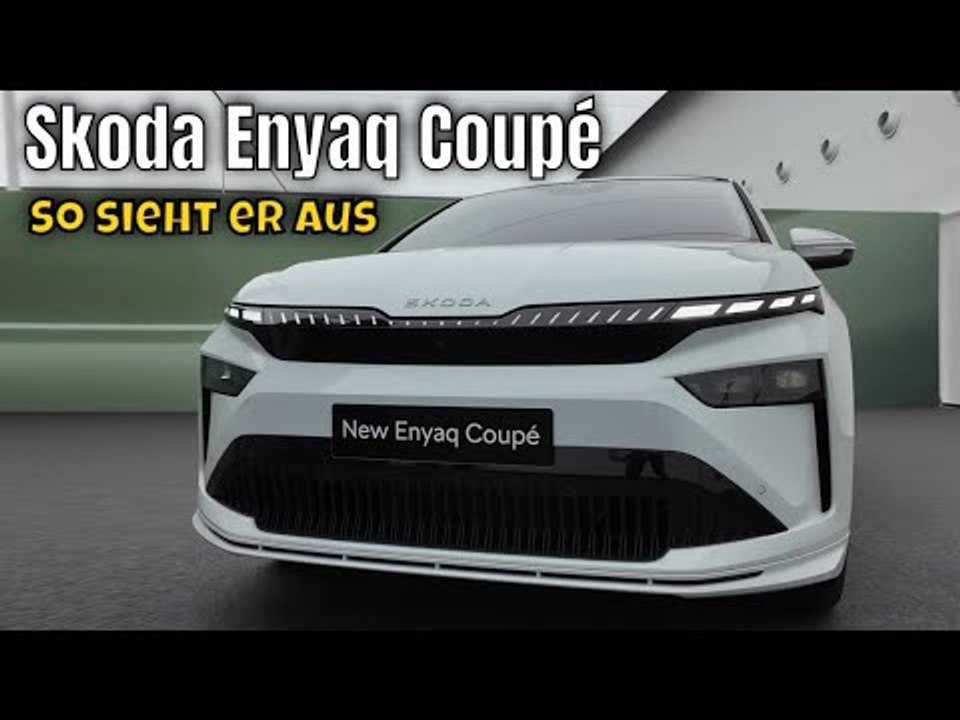Weltpremiere 2025 Škoda Enyaq Coupé – Aerodynamisch & Elegant