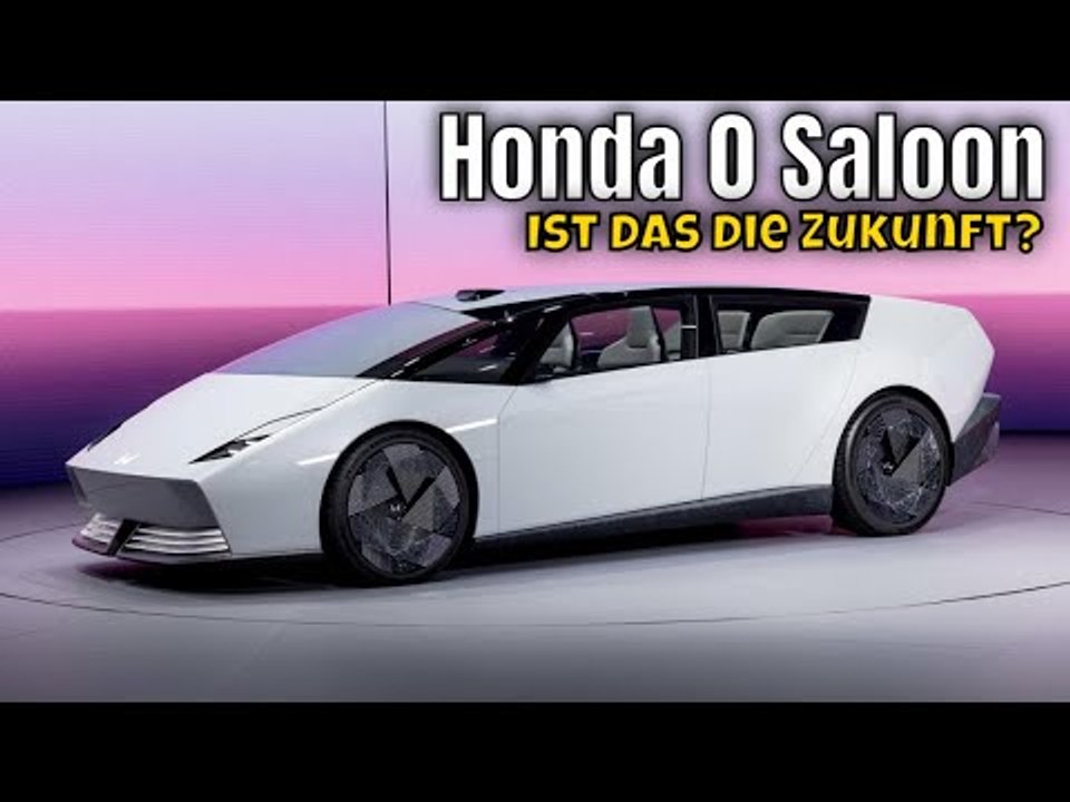 Krasses Teil: 2026 Honda 0 Saloon zur CES 2025: Elektro trifft Zukunft?