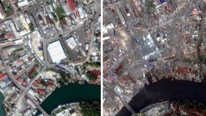 Satellite imagery shows Jamaica before and after Hurricane Melissa devastation