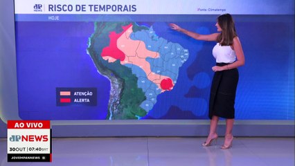 Previsão do Tempo: Chuva continua em SP e na maior parte do Sudeste