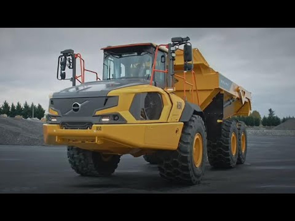 2025 Volvo A50 – mächtiger Knickgelenk-Muldenkipper im Detail (engl.)