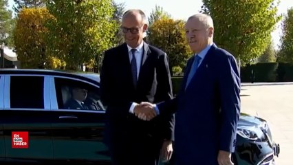 Almanya Başbakanı Friedrich Merz Ankara'da resmi törenle karşılandı