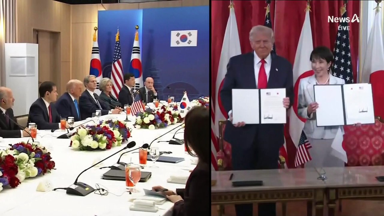 한국과 일본 누가 관세협상 잘 했나