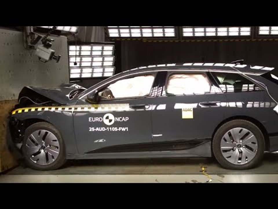 Audi A6 e-tron Crash Test – Sicherster Elektro-Luxus?