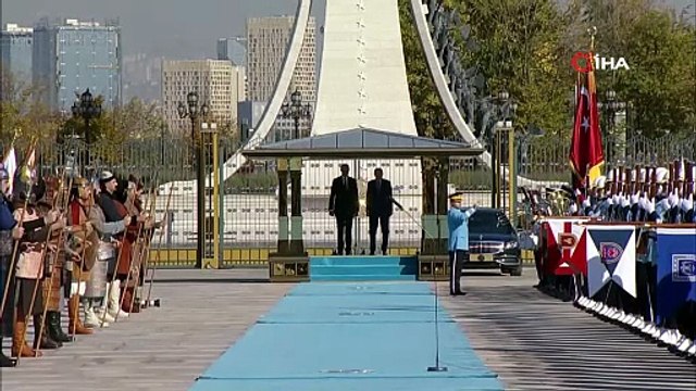 Cumhurbaşkanı Erdoğan, Almanya Başbakanı Merz’i resmi törenle karşıladı