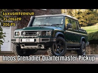 Ineos Grenadier Quartermaster Pickup Trialmaster Series I by Chelsea Truck Company (Kahn Design)