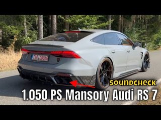 2024 Mansory Audi RS 7 Sportback: Soundcheck vom 1.050 PS Monster