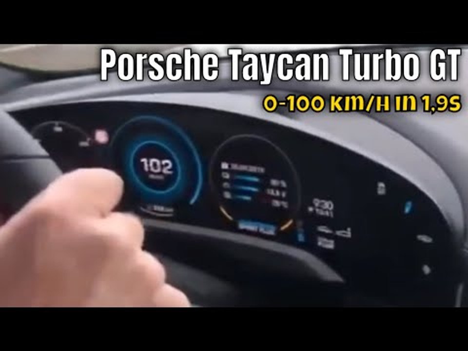 2024 Porsche Taycan Turbo GT: Beschleunigungs-Wunder mit 1,9 Sek auf 100 km/h