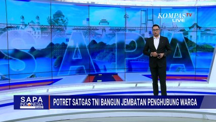 Proses Bangun Jembatan di Distrik Iwur, Satgas Koops Swasembada Wujudkan Akses Baru Bagi Warga