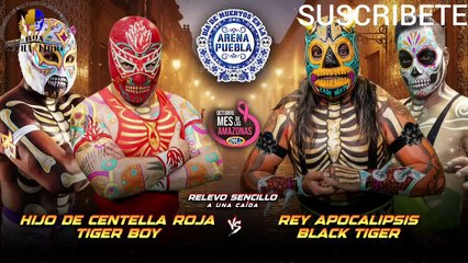 CMLL DIA DE MUERTOS  ARENA PUEBLA 27/10/25